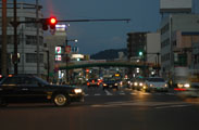 今日見た夕暮れ with Nikon D70